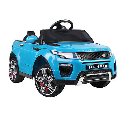 Kid's Electric Ride on Car Range Rover Evoque Style - Blue - Free Shipping