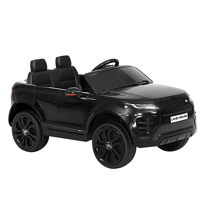 Kids Ride On Car Licensed Land Rover 12V Electric Car Toys Battery Remote Black - Brand New - Free Shipping