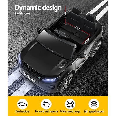 Kids Ride On Car Licensed Land Rover 12V Electric Car Toys Battery Remote Black - Brand New - Free Shipping