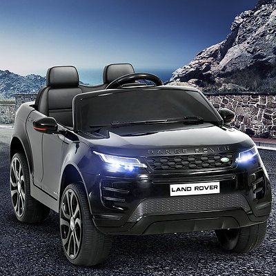 Kids Ride On Car Licensed Land Rover 12V Electric Car Toys Battery Remote Black - Brand New - Free Shipping