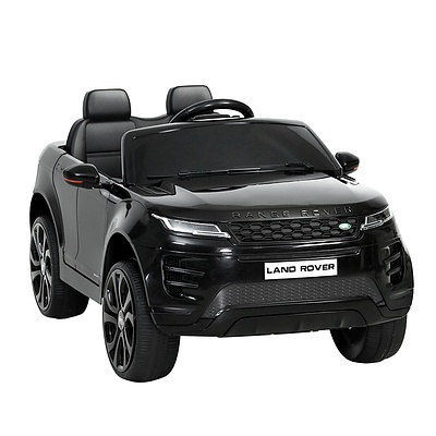Kids Ride On Car Licensed Land Rover 12V Electric Car Toys Battery Remote Black - Brand New - Free Shipping