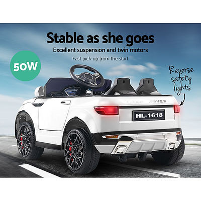 Kids Ride On Car  - White - Brand New - Free Shipping