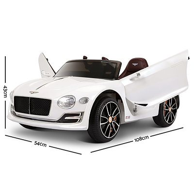 Kids Ride On Car - White - Brand New - Free Shipping