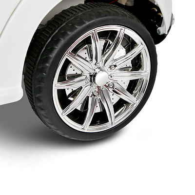 Kid's Electric Ride on Car Ferrari F12 Style - White - Free Shipping