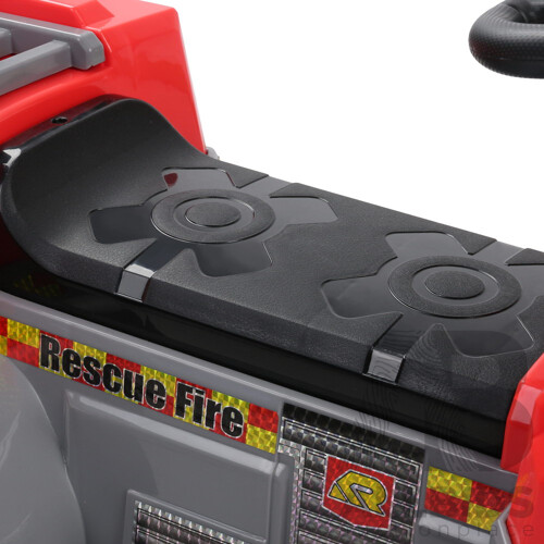 Fire Truck Electric Toy Car - Red & Grey - Free Shipping