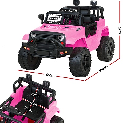 Kids Ride On Car Electric 12V Car Toys Jeep Battery Remote Control Pink - Brand New - Free Shipping