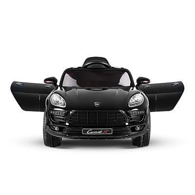Kid's Electric Ride on Car Porsche Macan Style - Black - Free Shipping