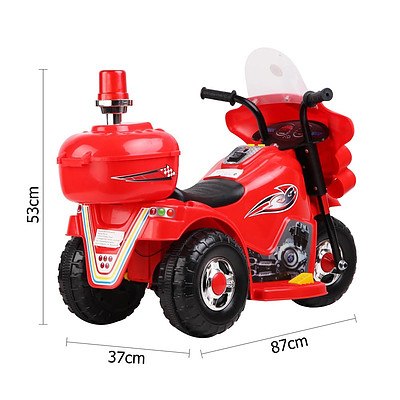 Kids Ride On Motorbike Motorcycle Car Red - Brand New - Free Shipping