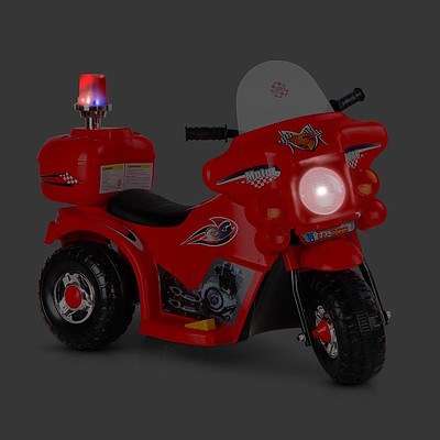 Kids Ride On Motorbike Motorcycle Car Red - Brand New - Free Shipping