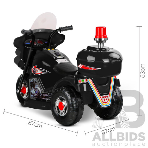 Kids Ride On Motorbike Motorcycle Car Black - Brand New - Free Shipping