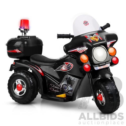 Kids Ride On Motorbike Motorcycle Car Black - Brand New - Free Shipping