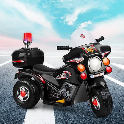 Kids Ride On Motorbike Motorcycle Car Black - Brand New - Free Shipping