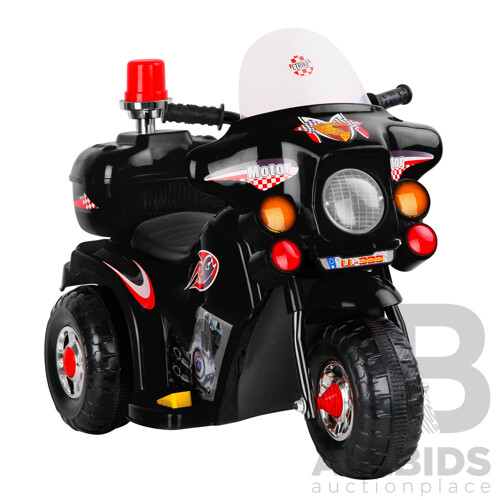 Kids Ride On Motorbike Motorcycle Car Black - Brand New - Free Shipping