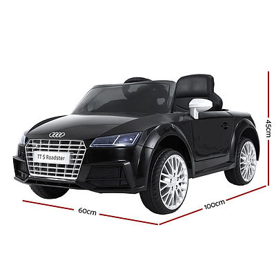 Audi Licensed Kids Ride On Cars Electric Car Children Toy Cars Battery Black - Brand New - Free Shipping