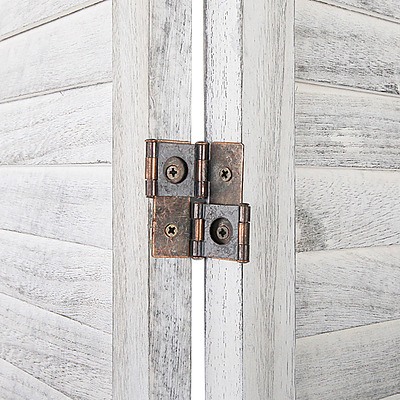 Room Divider Privacy Screen Foldable Partition Stand 3 Panel White - Brand New - Free Shipping