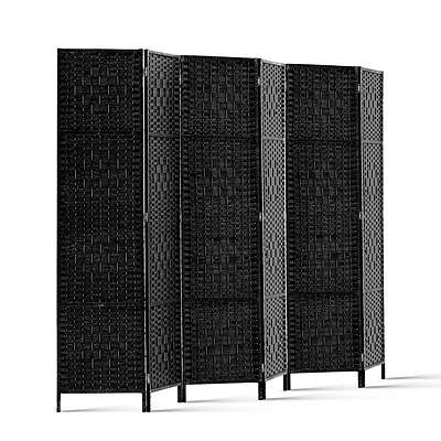 6 Panel Room Divider - Black - Brand New - Free Shipping