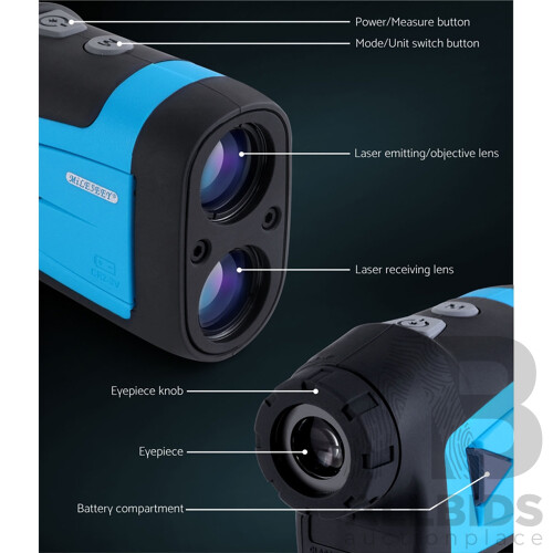 Golf Laser Range Finder 600M Hunting Rangefinder Distance Height Speed Measure - Brand New - Free Shipping