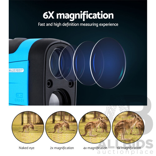 Golf Laser Range Finder 600M Hunting Rangefinder Distance Height Speed Measure - Brand New - Free Shipping