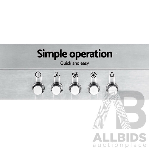 Range Hood 60cm 600mm Kitchen Canopy Stainless Steel Rangehood Wall Mount - Brand New - Free Shipping