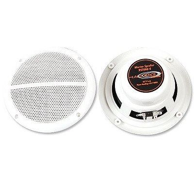 Set of 2 6.5 inch 2-Way Outdoor Boat Waterproof Marine Speaker - Brand New - Free Shipping