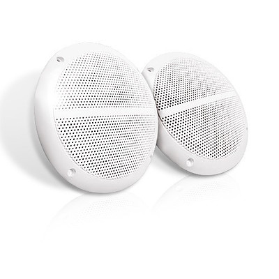 Set of 2 6.5 inch 2-Way Outdoor Boat Waterproof Marine Speaker - Brand New - Free Shipping