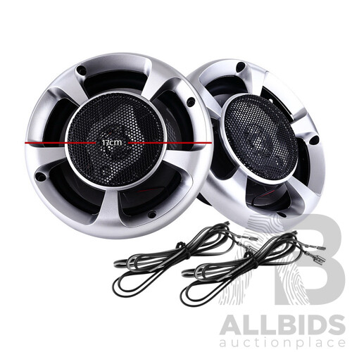 Set of 2 6.5inch LED Light Car Speakers - Brand New - Free Shipping