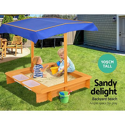 Outdoor Canopy Sand Pit - Brand New - Free Shipping