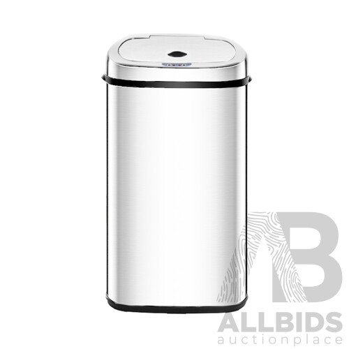 50L Stainless Steel Motion Sensor Rubbish Bin  - Brand New - Free Shipping