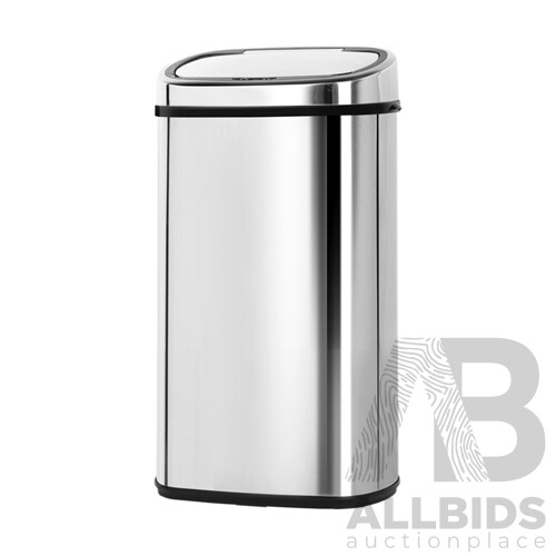 Stainless Steel Motion Sensor Rubbish Bin- 68L - Brand New - Free Shipping