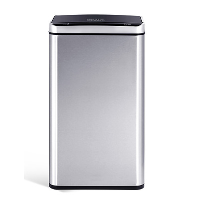 60L Motion Sensor Bin - Silver - Free Shipping