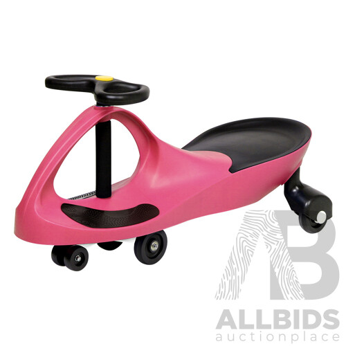 Kids Ride On Swing Car - Pink - Brand New - Free Shipping