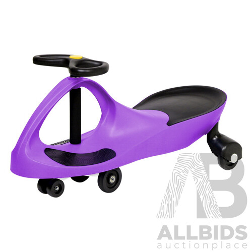 Kids Ride On Swing Car - Purple - Brand New - Free Shipping