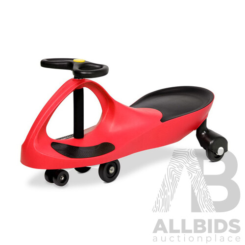 Kids Ride On Swing Car  - Red - Brand New - Free Shipping