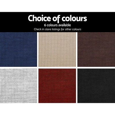 High Stretch Sofa Cover Couch Protector Slipcovers 2 Seater Grey - Brand New - Free Shipping