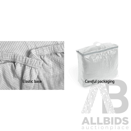 High Stretch Sofa Cover Couch Protector Slipcovers 3 Seater Grey - Brand New - Free Shipping