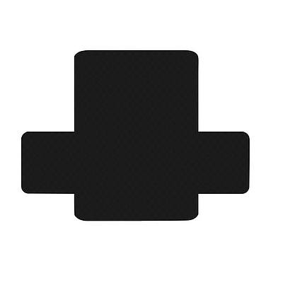 Sofa Cover Quilted Couch Covers Protector Slipcovers 2 Seater Black - Brand New - Free Shipping