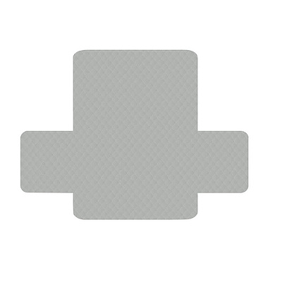 Sofa Cover Quilted Couch Covers Protector Slipcovers 2 Seater Grey - Brand New - Free Shipping