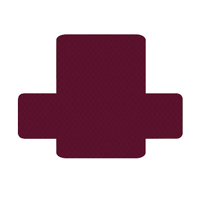 Sofa Cover Quilted Couch Covers Protector Slipcovers 2 Seater Burgundy - Brand New - Free Shipping