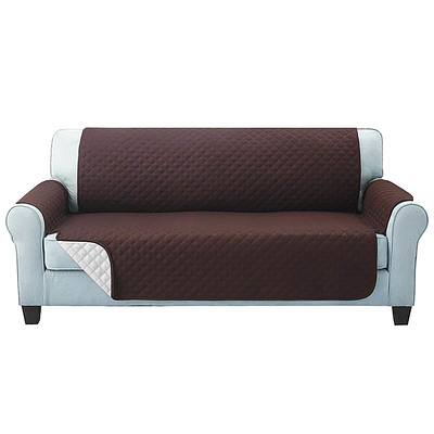 Sofa Cover Quilted Couch Covers Protector Slipcovers 3 Seater Coffee
