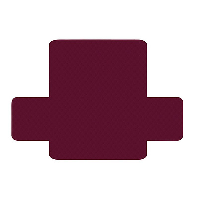 Sofa Cover Quilted Couch Covers Protector Slipcovers 3 Seater Burgundy