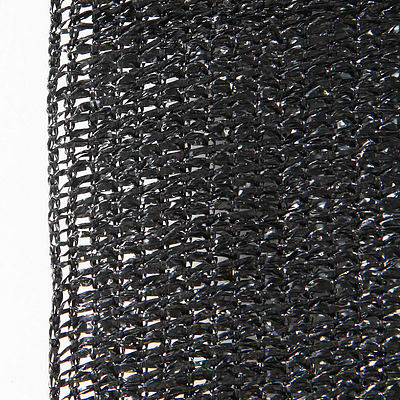 Instahut 1.83 x 10m Shade Sail Cloth - Black - Free Shipping
