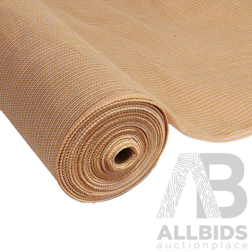 1.83 x 20m Shade Sail Cloth - Beige - Brand New - Free Shipping