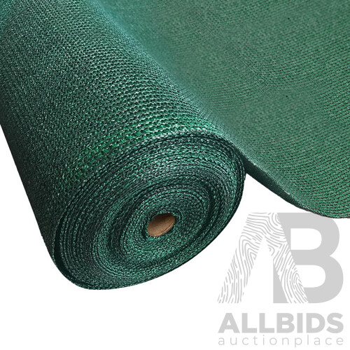 70% Sun Shade Cloth Shadecloth Sail Roll Mesh Outdoor 175gsm 1.83x20m Green - Brand New - Free Shipping