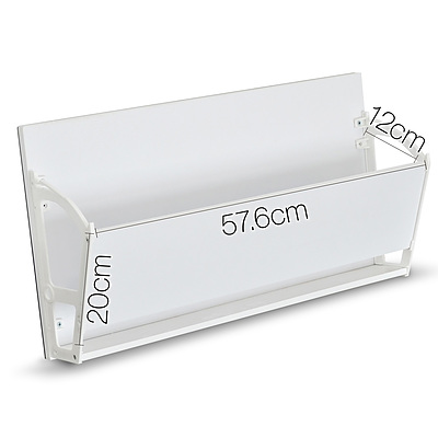 5 Drawer Mirrored Wooden Shoe Cabinet - White - Free Shipping