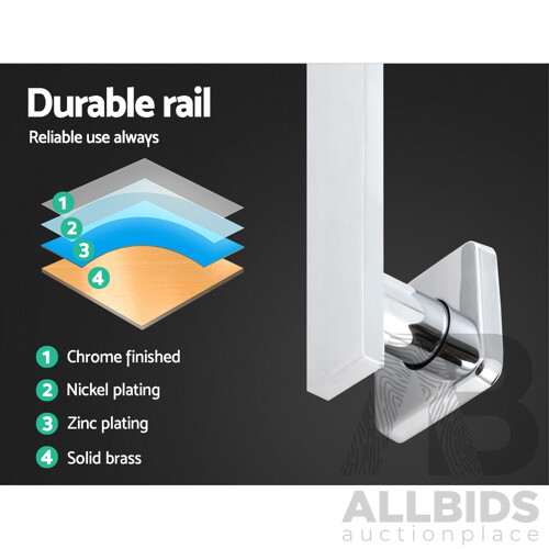 8 Rain Shower Head Set Bathroom Gooseneck Square Faucet High Pressure Hand Held