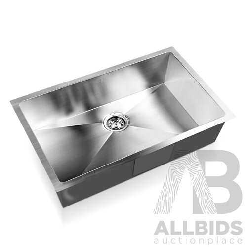 Stainless Steel Kitchen/Laundry Sink with Strainer Waste 700x450mm - Brand New - Free Shipping