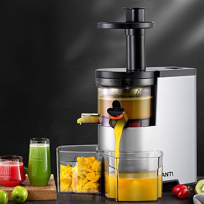 Cold Press Slow Juicer Silver - Brand New - Free Shipping