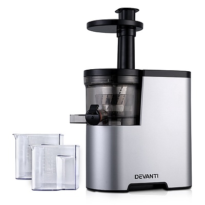 Cold Press Slow Juicer Silver - Brand New - Free Shipping