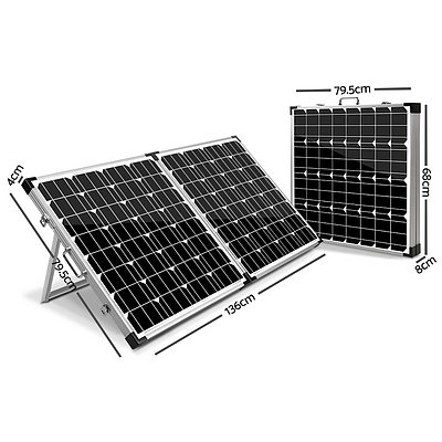 Solraiser Bi-Fold Portable Solar Panel - Free Shipping