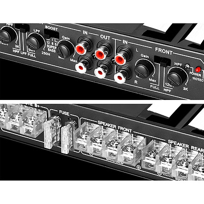 5600W Car Amplifier 4 Channel Stereo DC 12V Power Amp Audio Truck Speakers